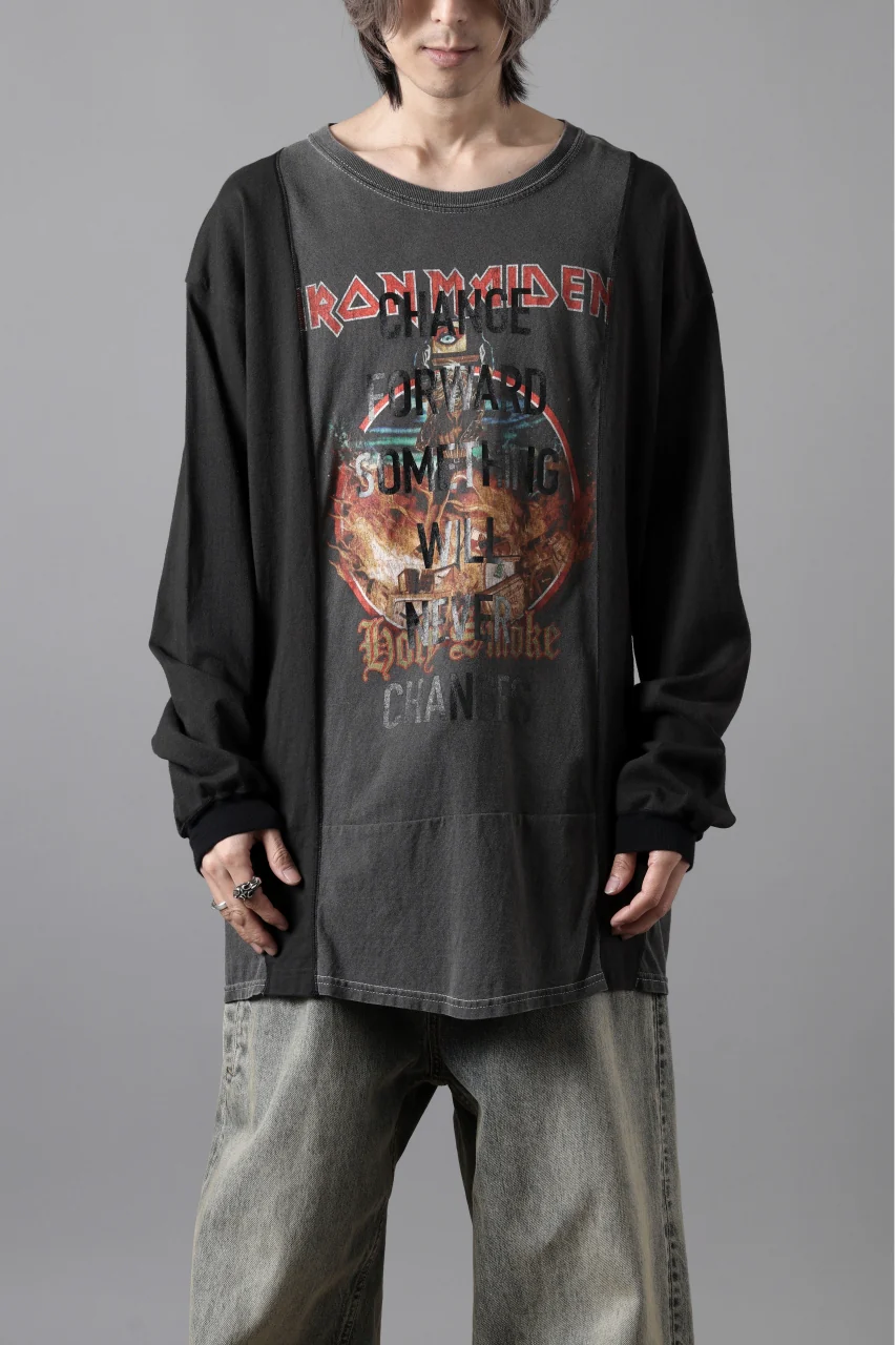 CHANGES exclusive VINTAGE REMAKE L/S TOPS (MULTI BLACK #E) - Image 2