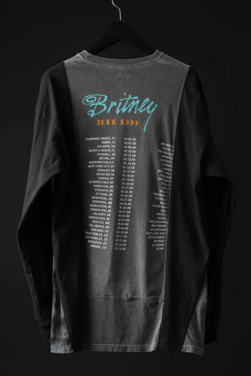 CHANGES exclusive VINTAGE REMAKE L/S TOPS (MULTI BLACK #H) - Image 3
