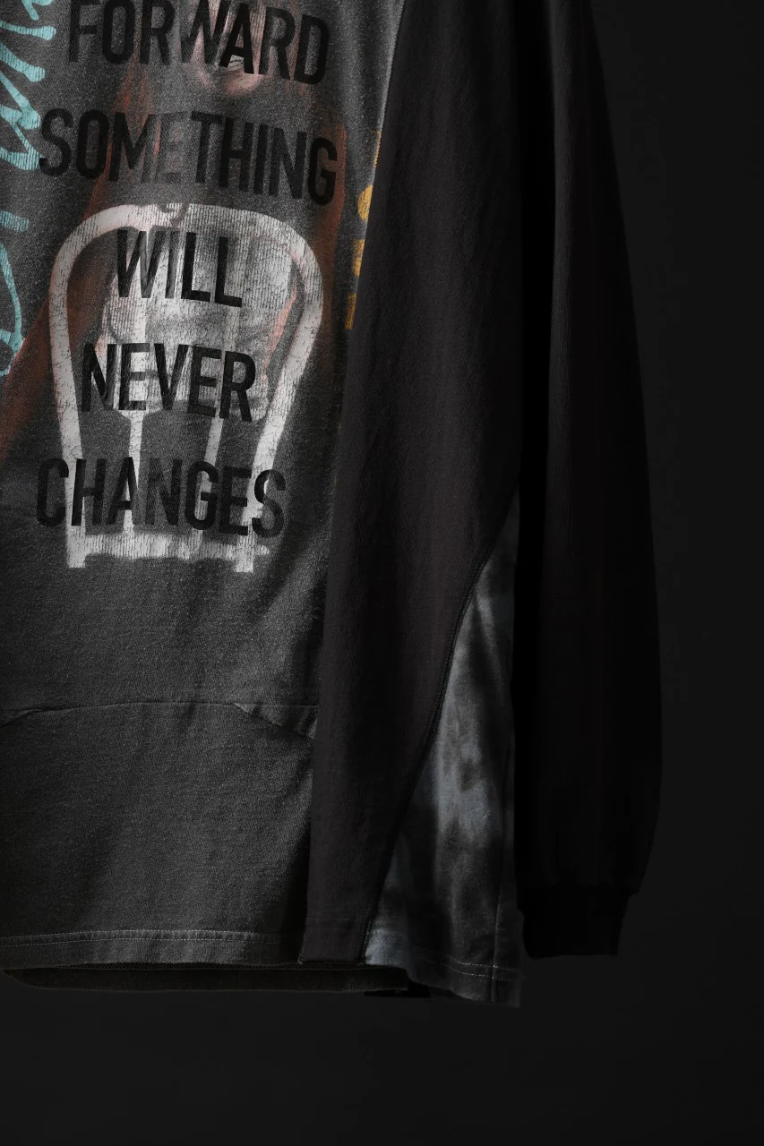 CHANGES exclusive VINTAGE REMAKE L/S TOPS (MULTI BLACK #H) - Image 5
