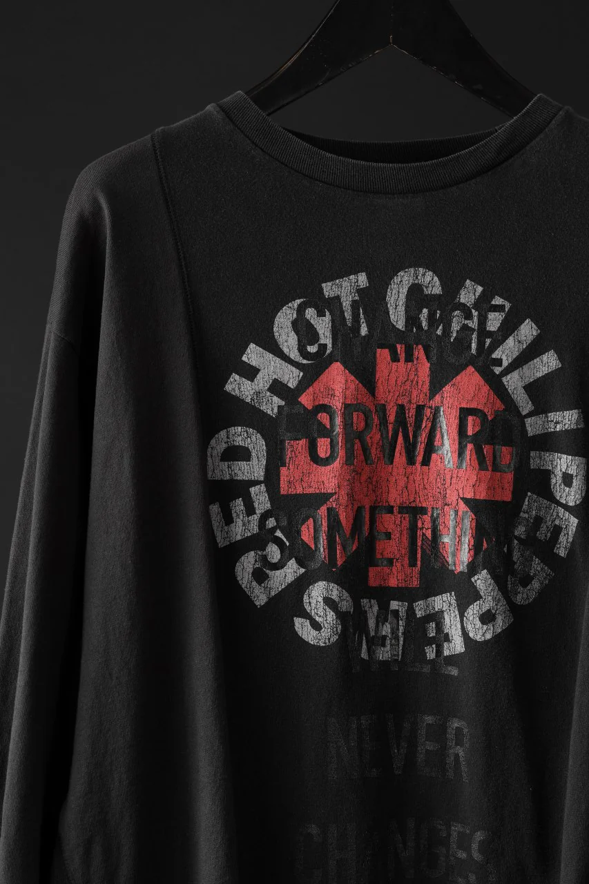 CHANGES exclusive VINTAGE REMAKE L/S TOPS (MULTI BLACK #I) - Image 3