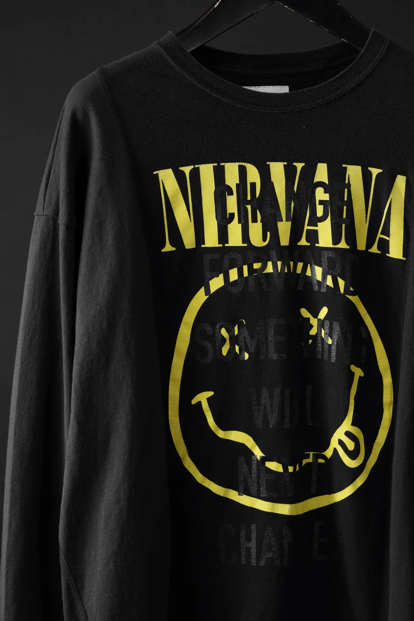 CHANGES exclusive VINTAGE REMAKE L/S TOPS (MULTI BLACK #J) - Image 4