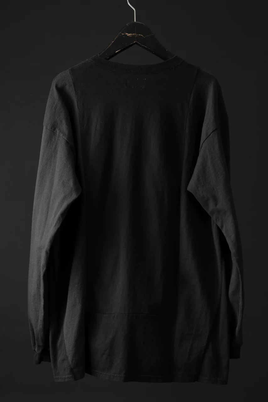 CHANGES exclusive VINTAGE REMAKE L/S TOPS (MULTI BLACK #K) - Image 2
