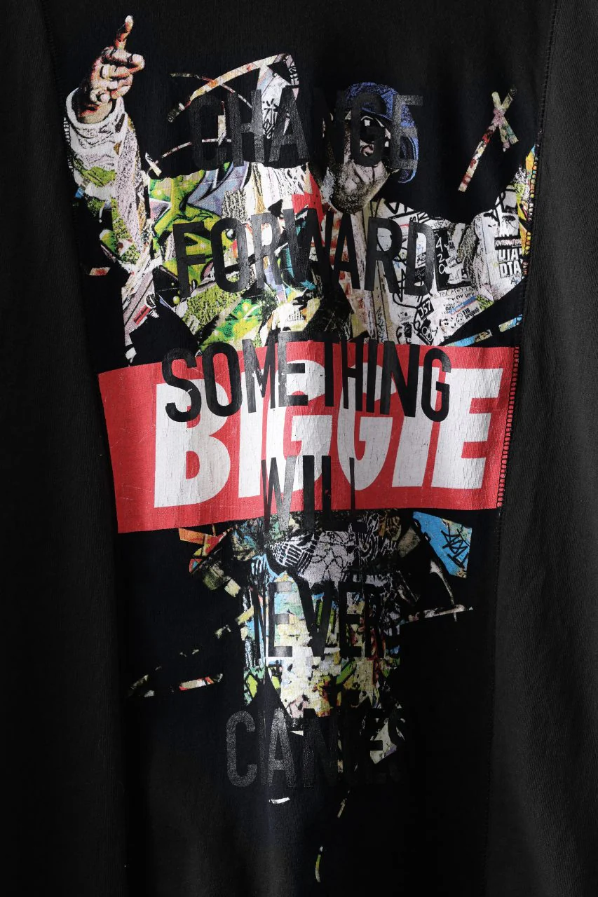 CHANGES exclusive VINTAGE REMAKE L/S TOPS (MULTI BLACK #K) - Image 5