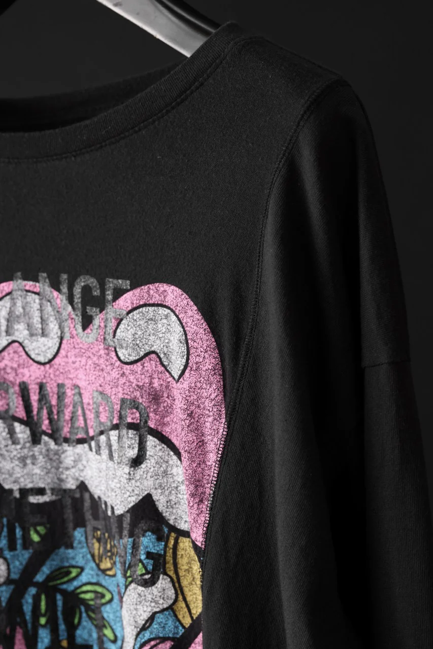 CHANGES exclusive VINTAGE REMAKE L/S TOPS (MULTI BLACK #L) - Image 7