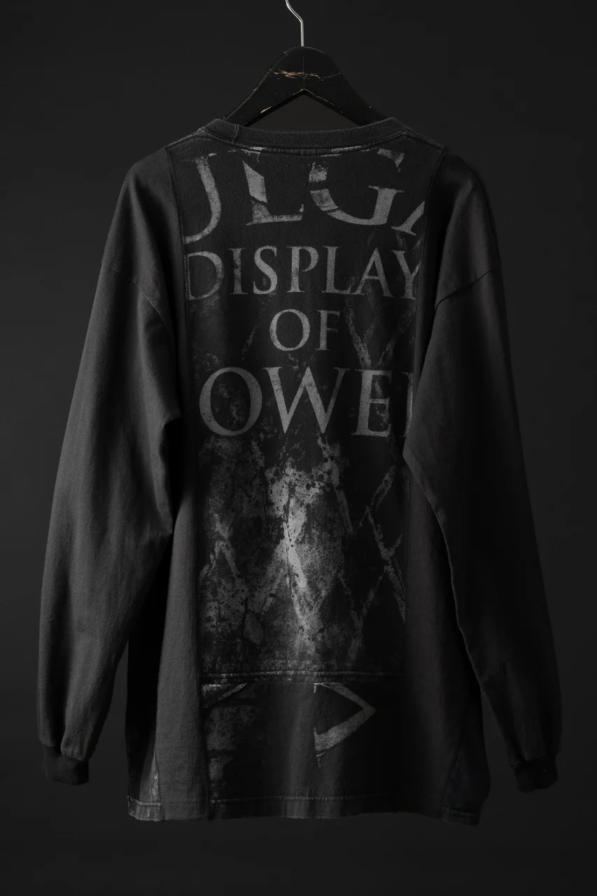 CHANGES exclusive VINTAGE REMAKE L/S TOPS (MULTI BLACK #M) - Image 2