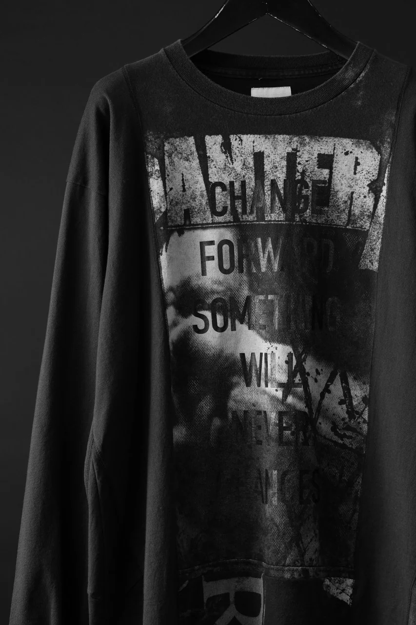 CHANGES exclusive VINTAGE REMAKE L/S TOPS (MULTI BLACK #M) - Image 3