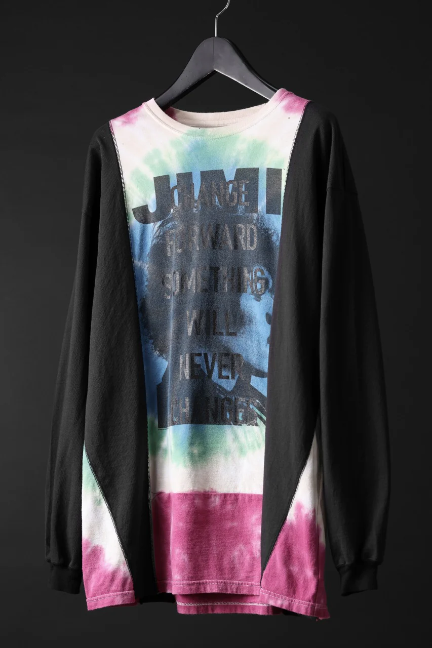 CHANGES exclusive VINTAGE REMAKE L/S TOPS (MULTI BLACK #N) - Image 2