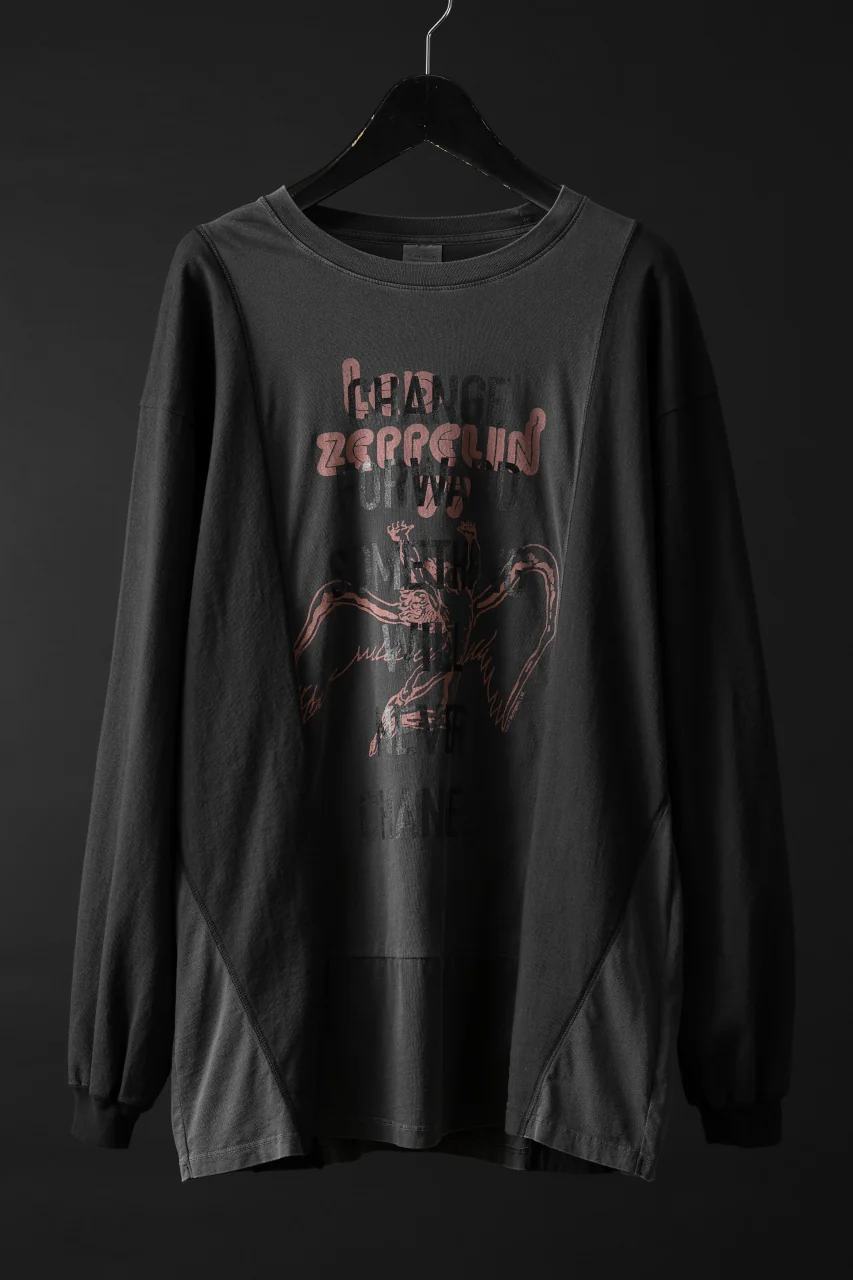 CHANGES exclusive VINTAGE REMAKE L/S TOPS (MULTI BLACK #P)