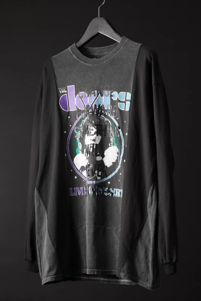 CHANGES exclusive VINTAGE REMAKE L/S TOPS (MULTI BLACK #Q) - Image 2