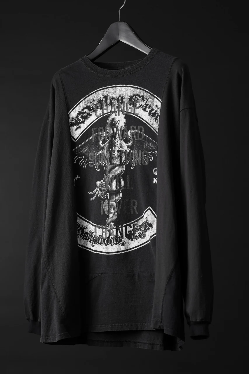 CHANGES exclusive VINTAGE REMAKE L/S TOPS (MULTI BLACK #S) - Image 2