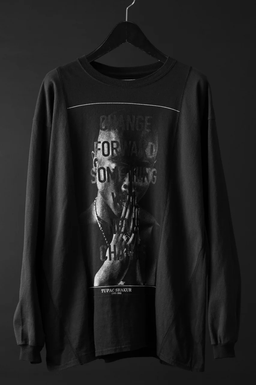 CHANGES exclusive VINTAGE REMAKE L/S TOPS (MULTI BLACK #T)