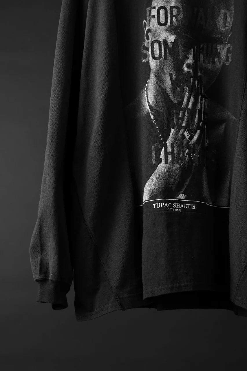 CHANGES exclusive VINTAGE REMAKE L/S TOPS (MULTI BLACK #T) - Image 6