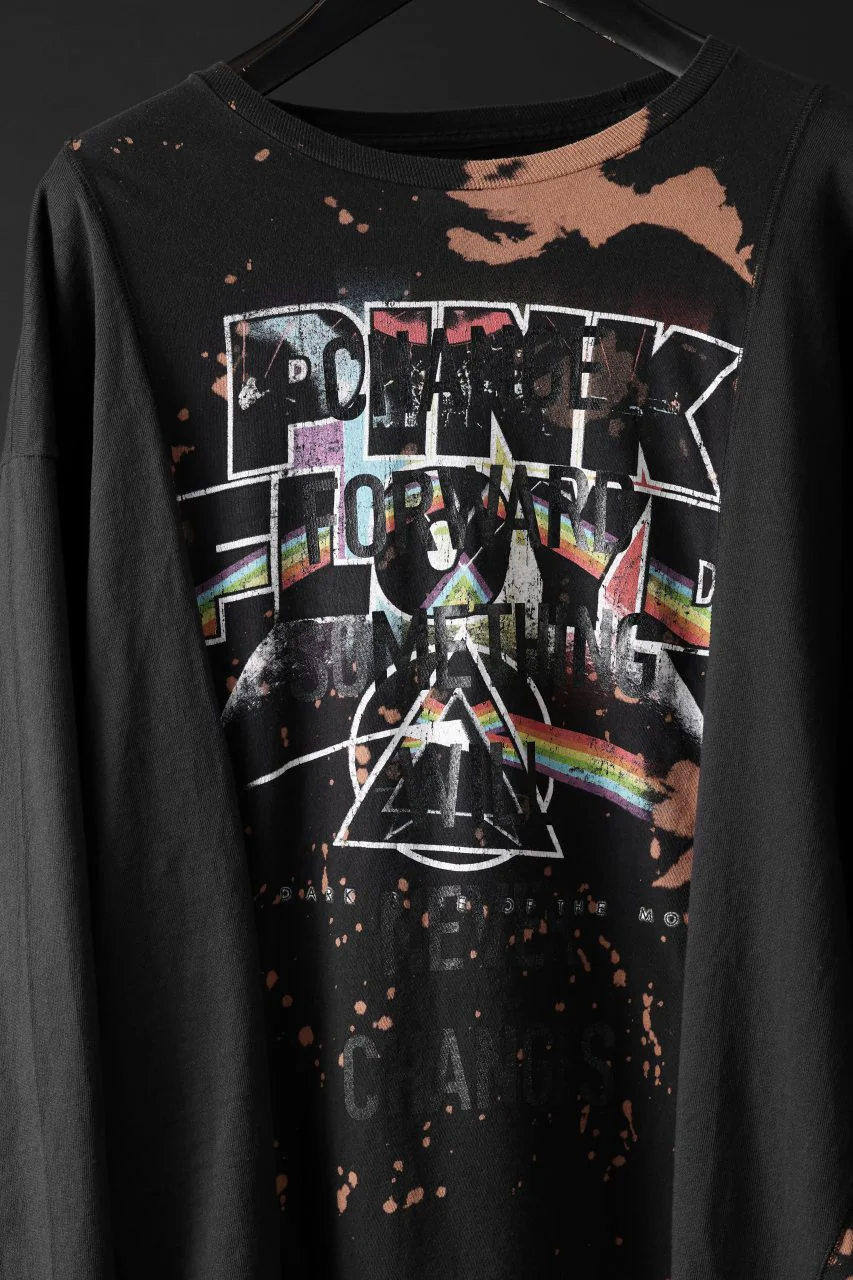 CHANGES exclusive VINTAGE REMAKE L/S TOPS (MULTI BLACK #U) - Image 5