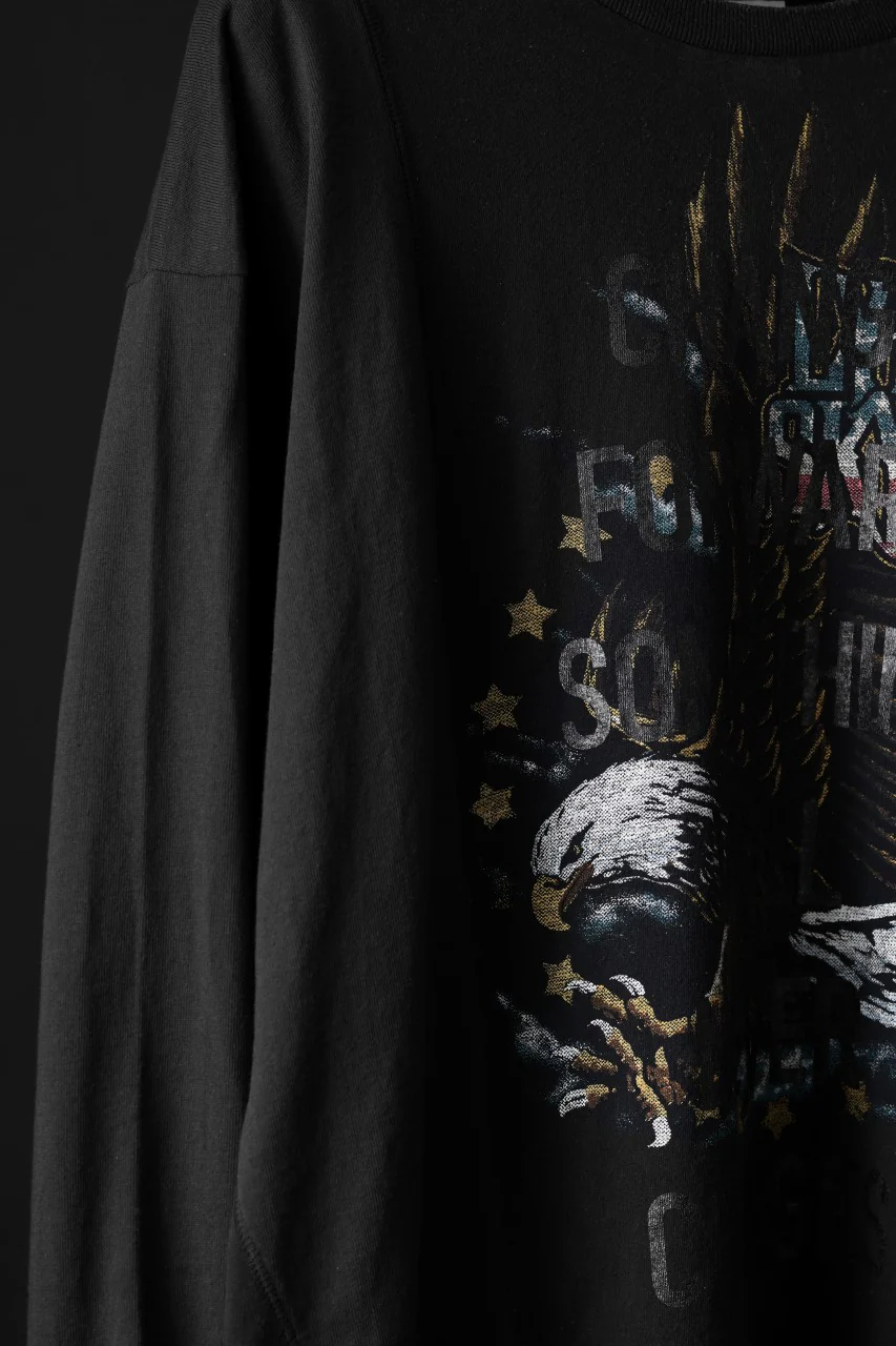 CHANGES exclusive VINTAGE REMAKE L/S TOPS (MULTI BLACK #V) - Image 8
