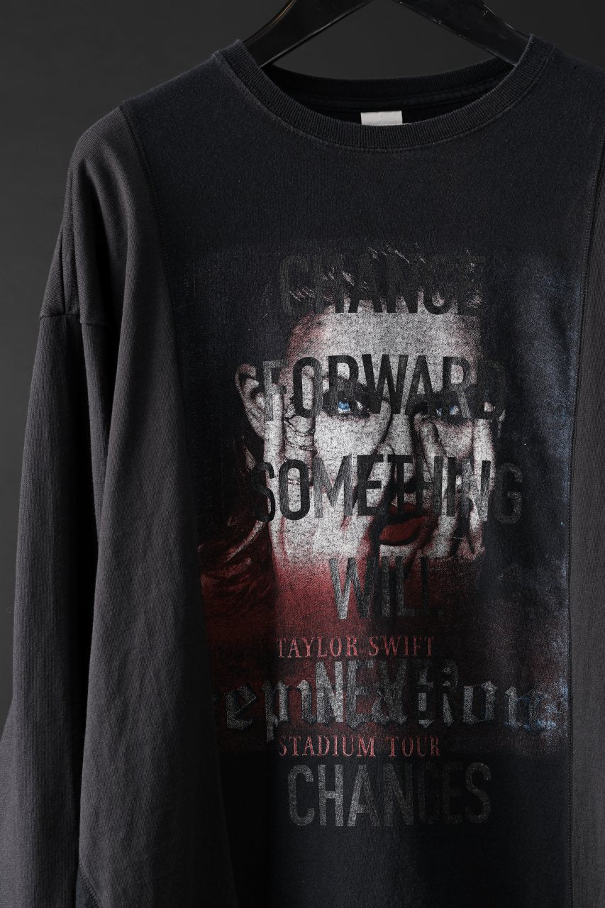 CHANGES exclusive VINTAGE REMAKE L/S TOPS (MULTI BLACK #W) - Image 4