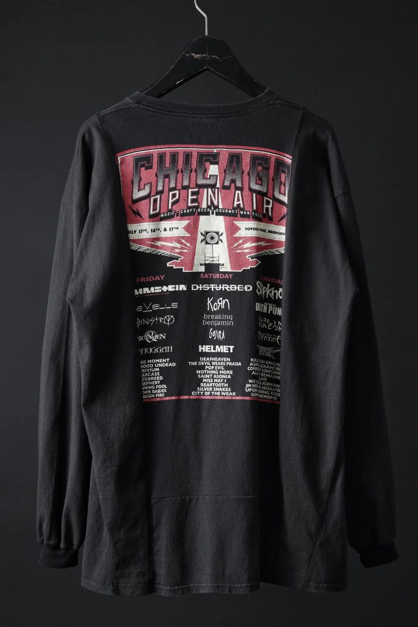 CHANGES exclusive VINTAGE REMAKE L/S TOPS (MULTI BLACK #X) - Image 3