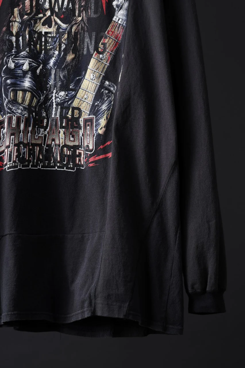 CHANGES exclusive VINTAGE REMAKE L/S TOPS (MULTI BLACK #X) - Image 5