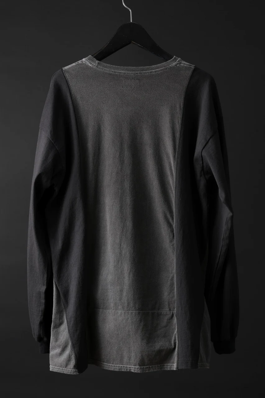CHANGES exclusive VINTAGE REMAKE L/S TOPS (MULTI BLACK #Z) - Image 3