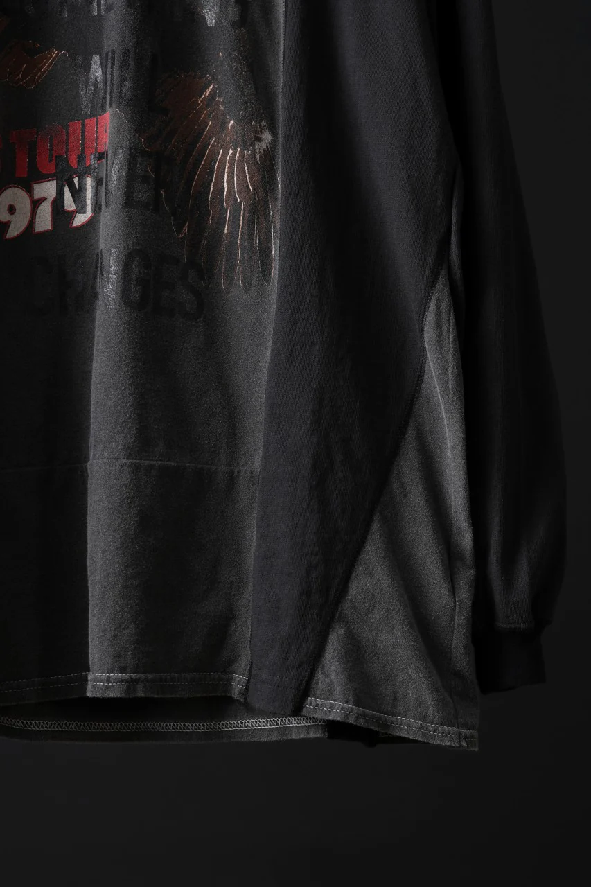 CHANGES exclusive VINTAGE REMAKE L/S TOPS (MULTI BLACK #Z) - Image 7