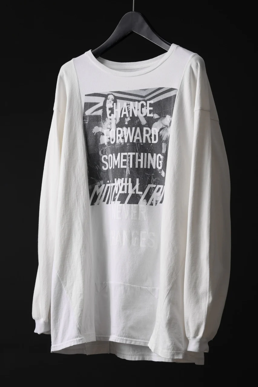 CHANGES exclusive VINTAGE REMAKE L/S TOPS (MULTI WHITE #E) - Image 2