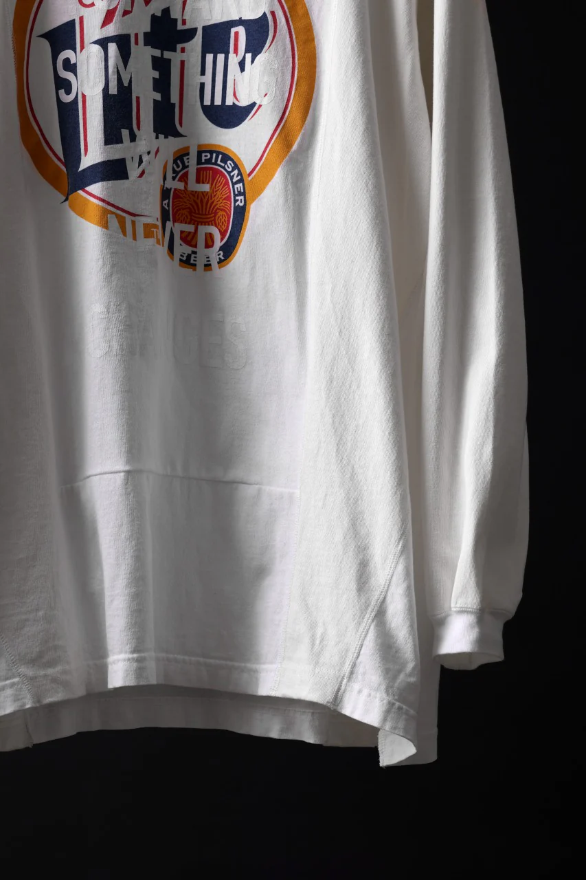 CHANGES exclusive VINTAGE REMAKE L/S TOPS (MULTI WHITE #F) - Image 4