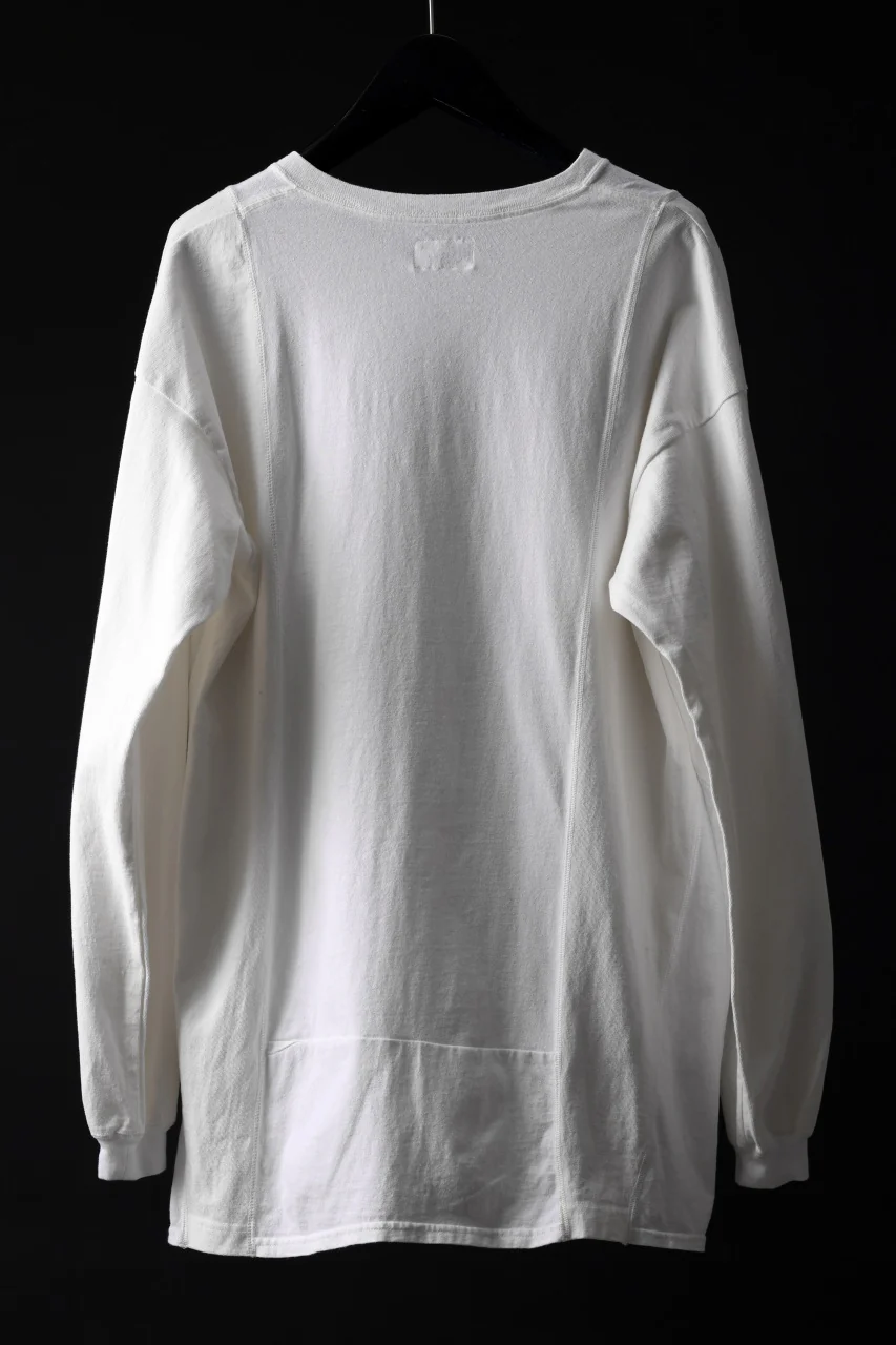 CHANGES exclusive VINTAGE REMAKE L/S TOPS (MULTI WHITE #G) - Image 3