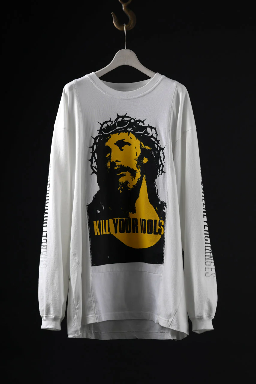 CHANGES exclusive VINTAGE REMAKE LS TOPS (90's-KILL YOUR IDOLS-2B)