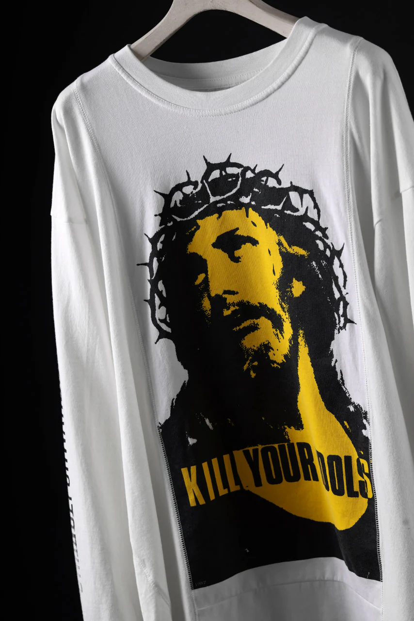 CHANGES exclusive VINTAGE REMAKE LS TOPS (90's-KILL YOUR IDOLS-2B) - Image 8