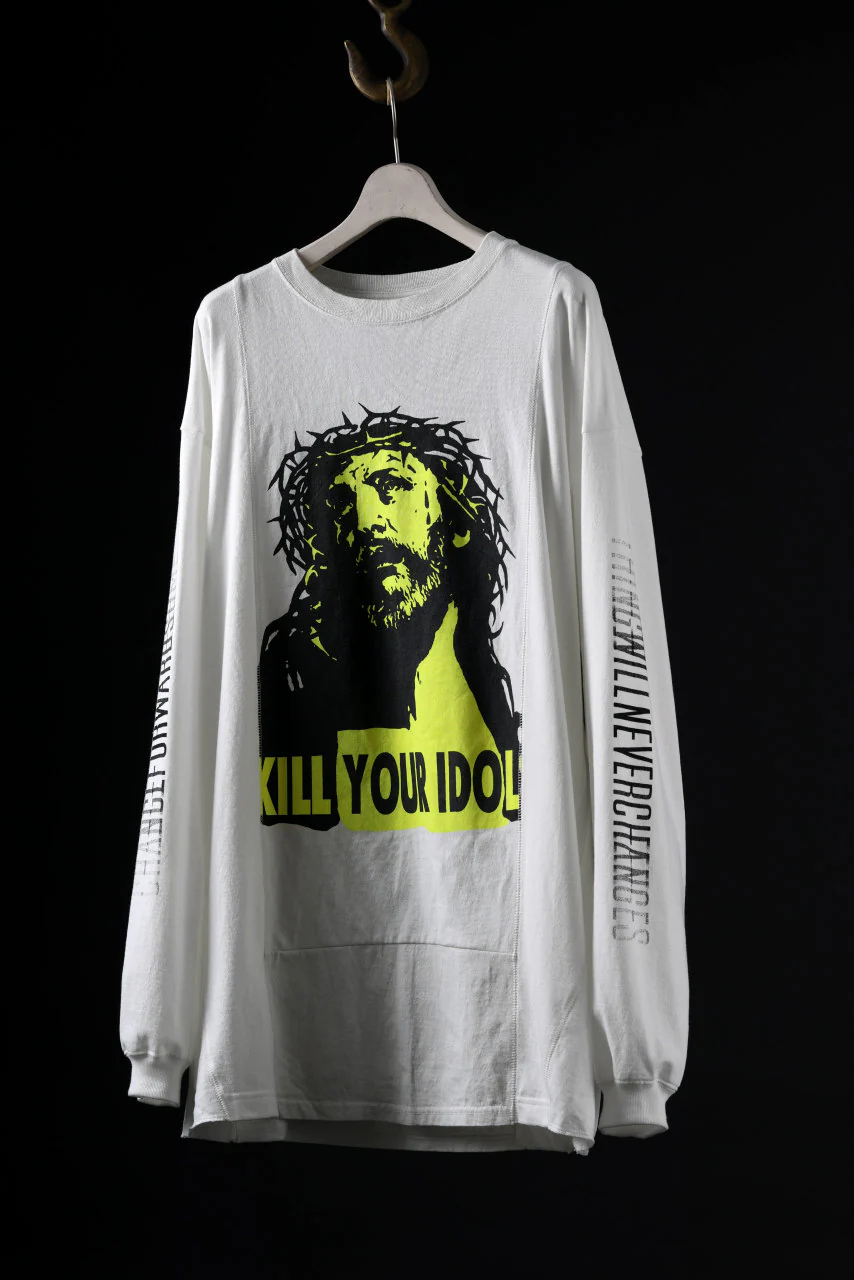 CHANGES exclusive VINTAGE REMAKE LS TOPS (90's-KILL YOUR IDOLS-2C) - Image 2