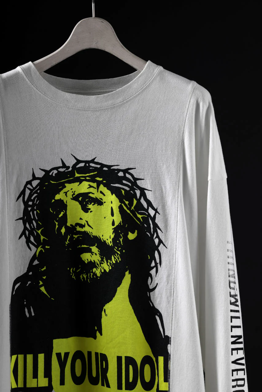 CHANGES exclusive VINTAGE REMAKE LS TOPS (90's-KILL YOUR IDOLS-2C) - Image 4