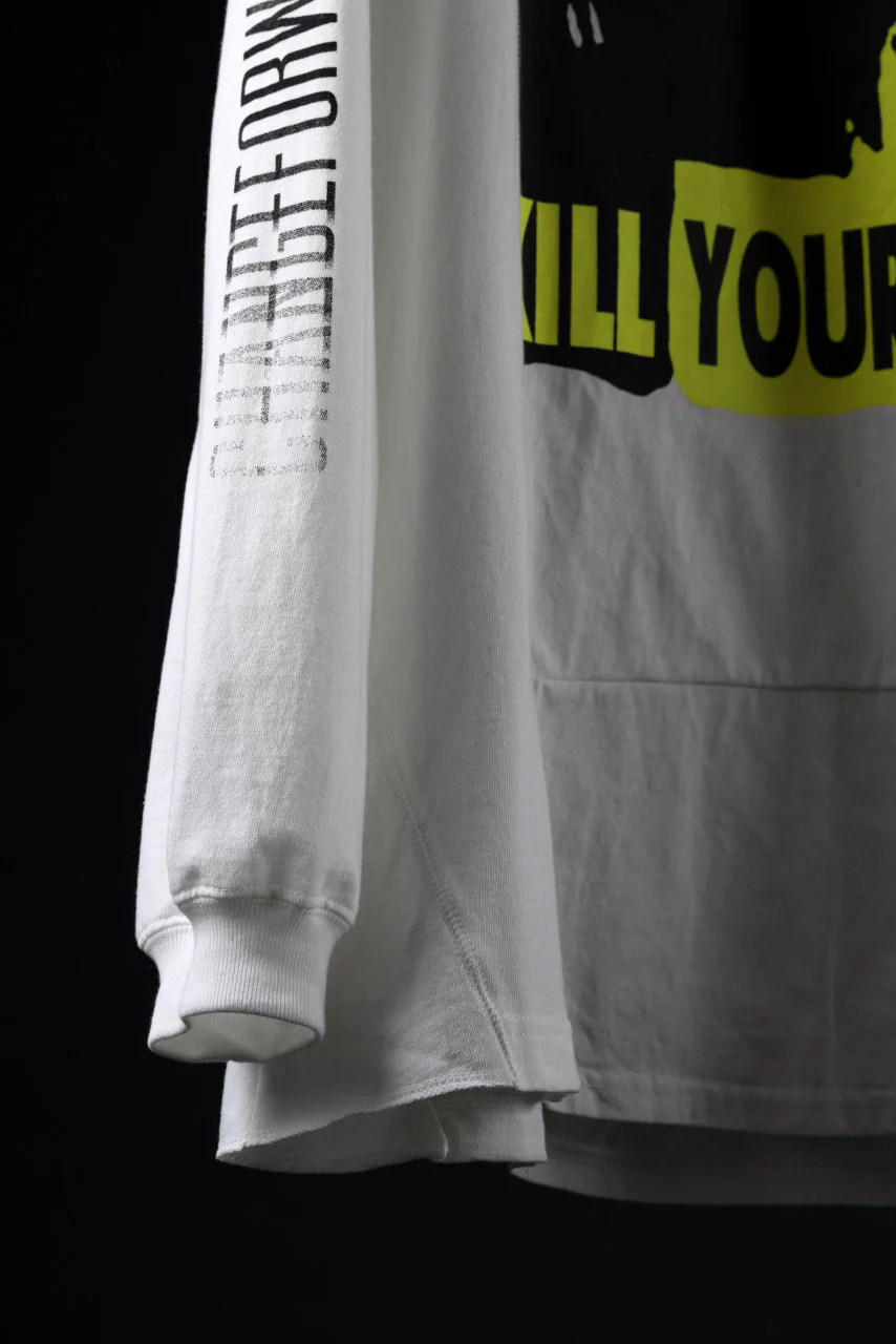 CHANGES exclusive VINTAGE REMAKE LS TOPS (90's-KILL YOUR IDOLS-2C) - Image 7
