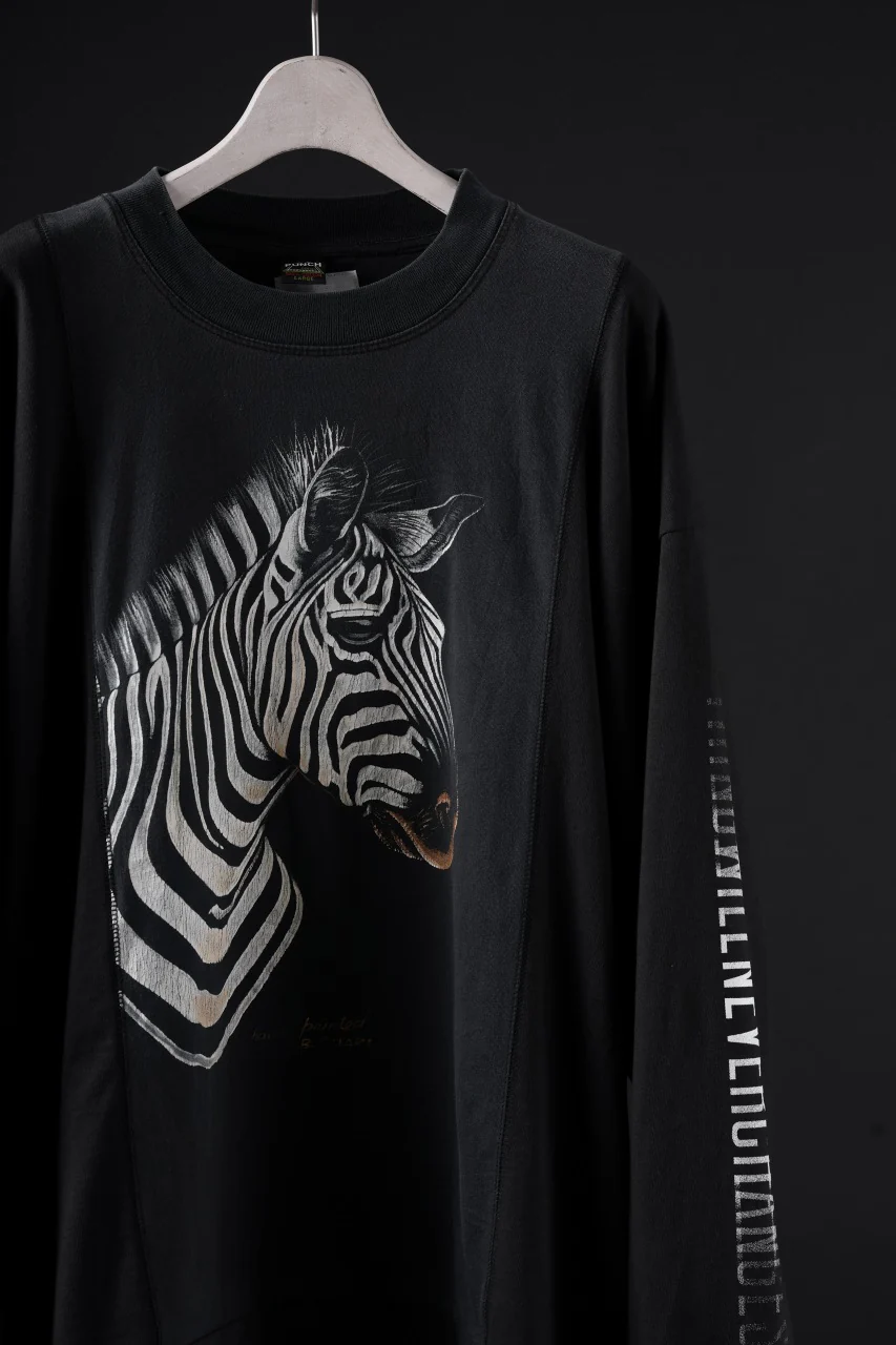 CHANGES exclusive VINTAGE REMAKE LS TOPS (ANIMAL-ZEBRA-G) - Image 2