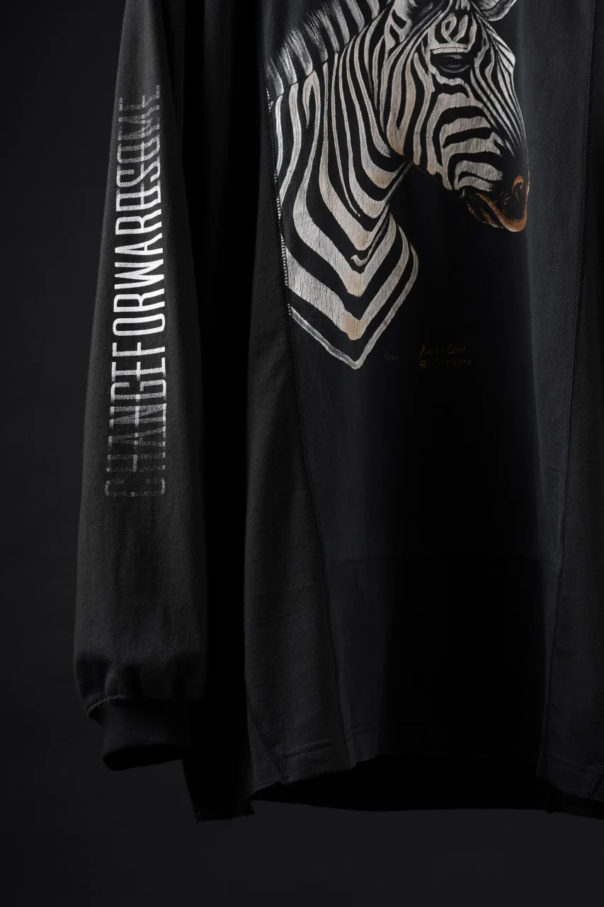 CHANGES exclusive VINTAGE REMAKE LS TOPS (ANIMAL-ZEBRA-G) - Image 5