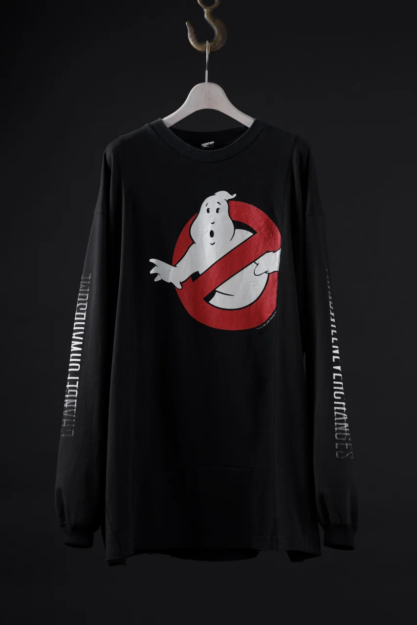 CHANGES exclusive VINTAGE REMAKE LS TOPS (CINEMA-GHOST BUSTERS-I)