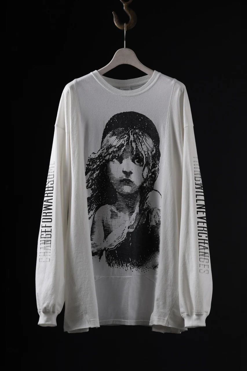 CHANGES exclusive VINTAGE REMAKE LS TOPS (CINEMA-Les Misérables-2I)