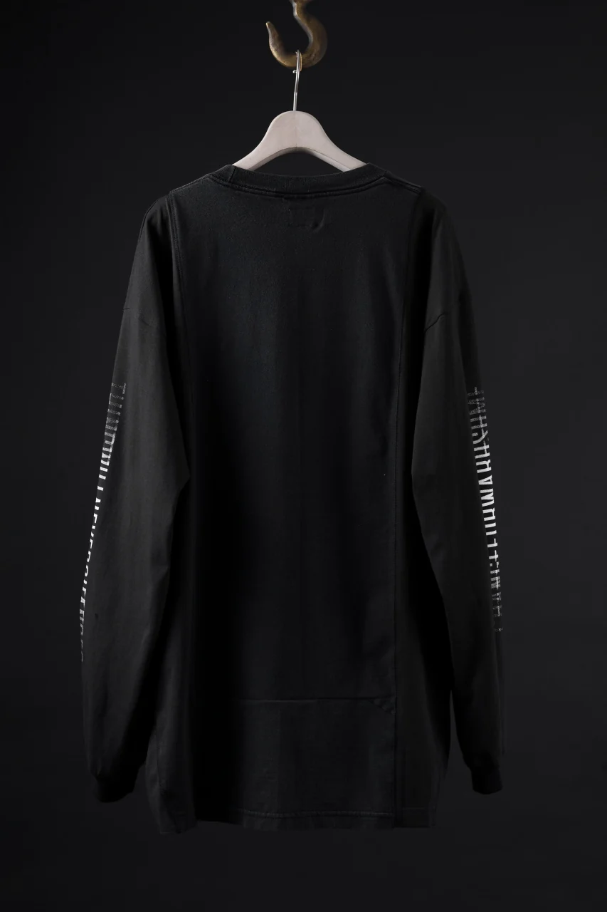 CHANGES exclusive VINTAGE REMAKE LS TOPS (WORDS-KIDNAPPED MYSELF-L) - Image 4