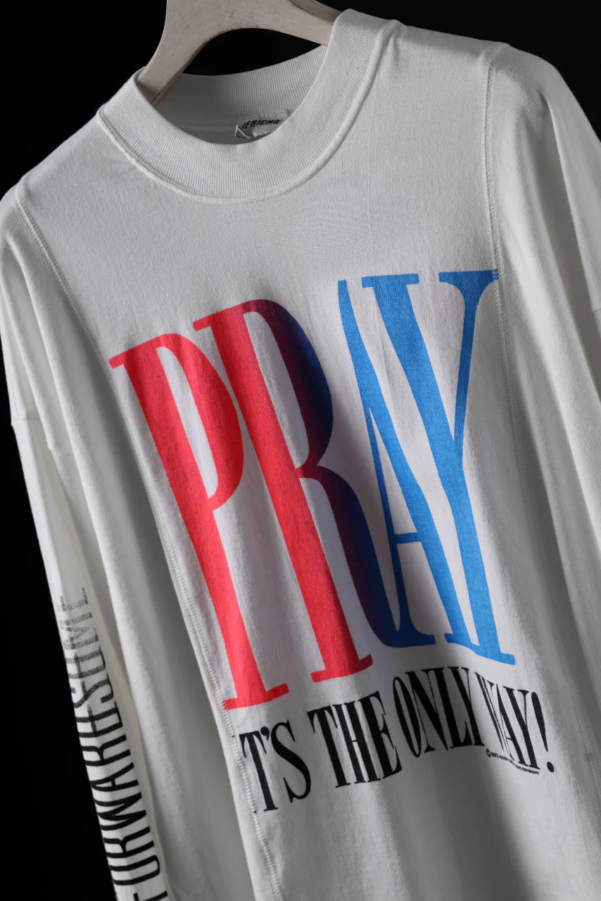 CHANGES exclusive VINTAGE REMAKE LS TOPS (WORDS-PRAY IT'S THE ONLY WAY!-2E) - Image 8
