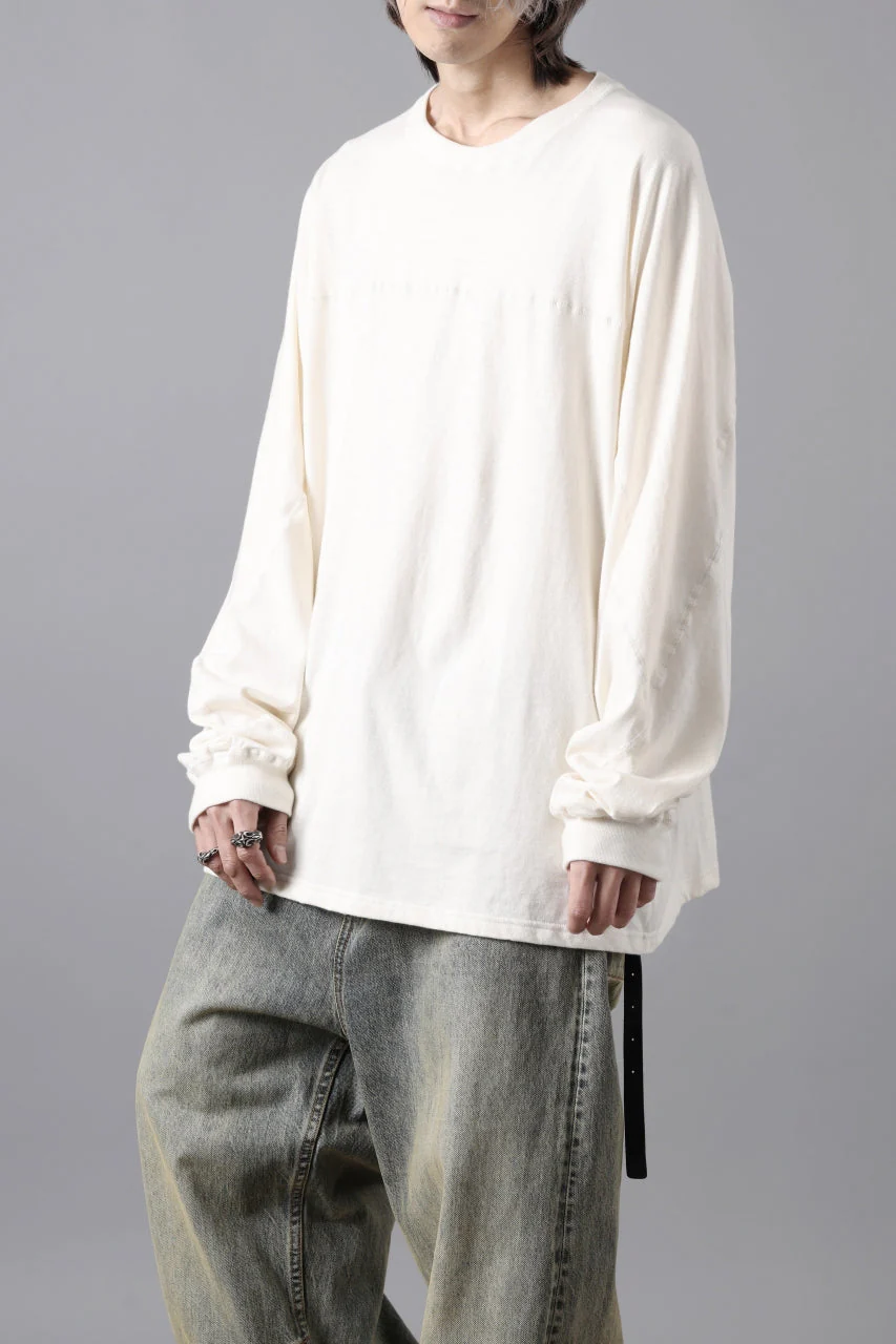 CHANGES FOOTBALL LS TEE  (WHITE) - Image 15