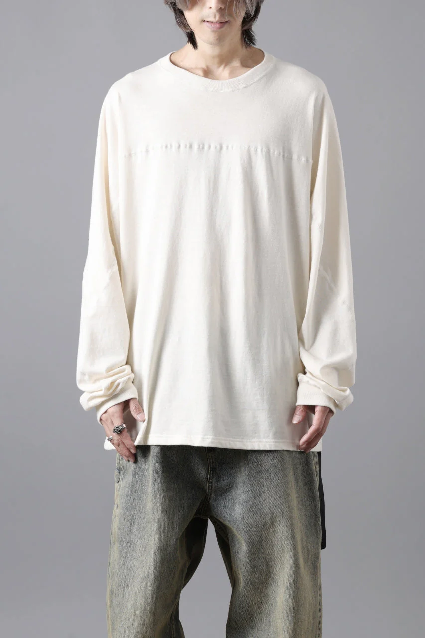 CHANGES FOOTBALL LS TEE  (WHITE) - Image 3
