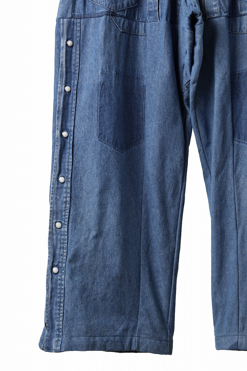 CHANGES LOOSEY REMAKE PANTS  / MADE BY VTG Wrangler SHIRT (INDIGO #B) - Image 10