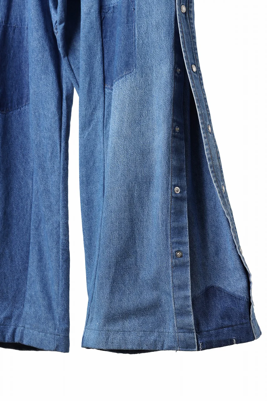 CHANGES LOOSEY REMAKE PANTS  / MADE BY VTG Wrangler SHIRT (INDIGO #B) - Image 13