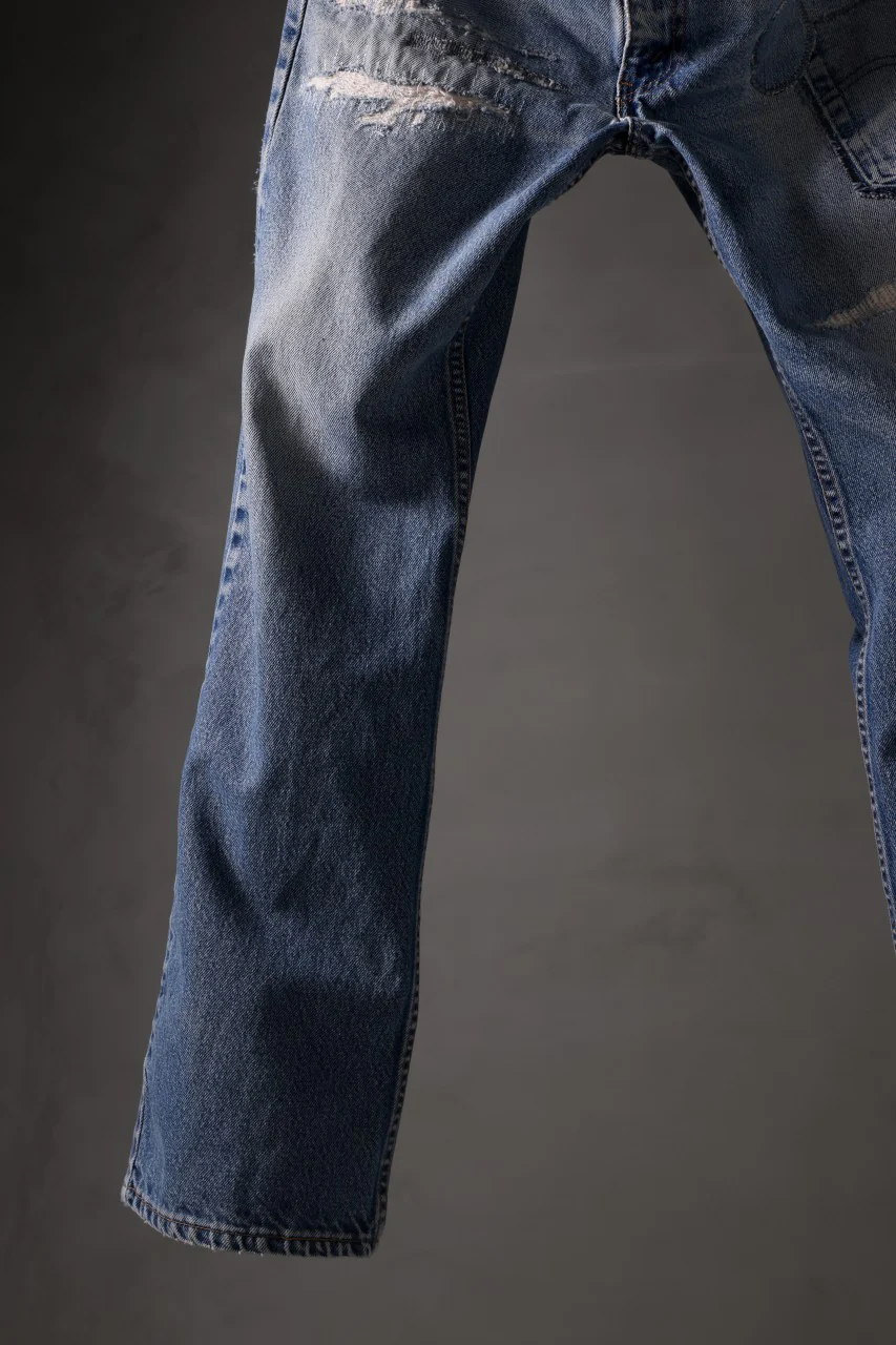 CHANGES RE50X 00 LEVI’S-REMAKE DENIM PANTS (INDIGO) - Image 5