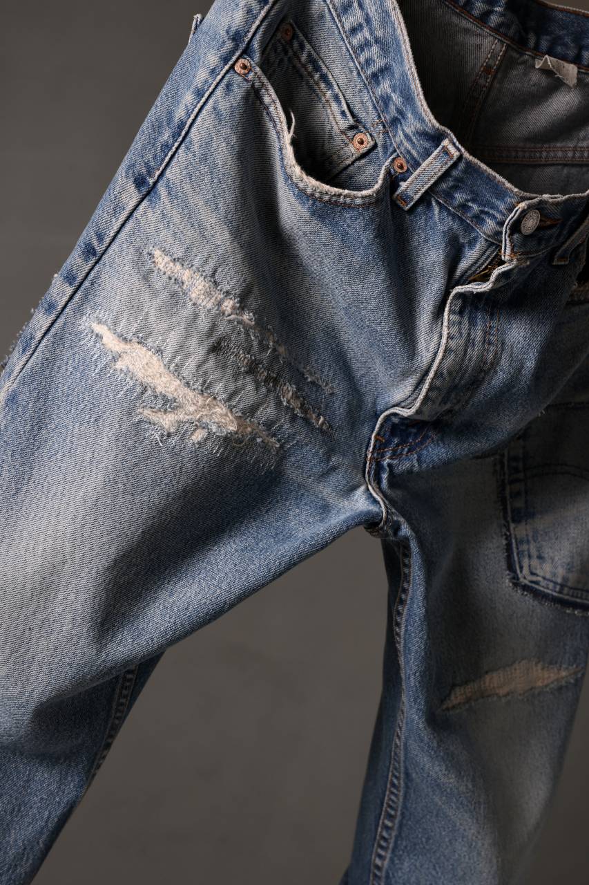 CHANGES RE50X 00 LEVI’S-REMAKE DENIM PANTS (INDIGO) - Image 6