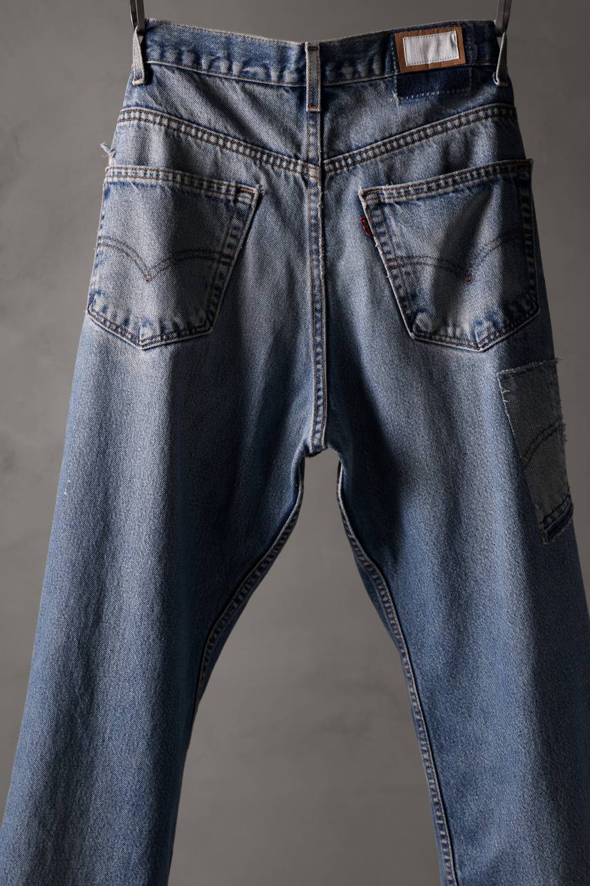 CHANGES RE50X 00 LEVI’S-REMAKE DENIM PANTS (INDIGO) - Image 8