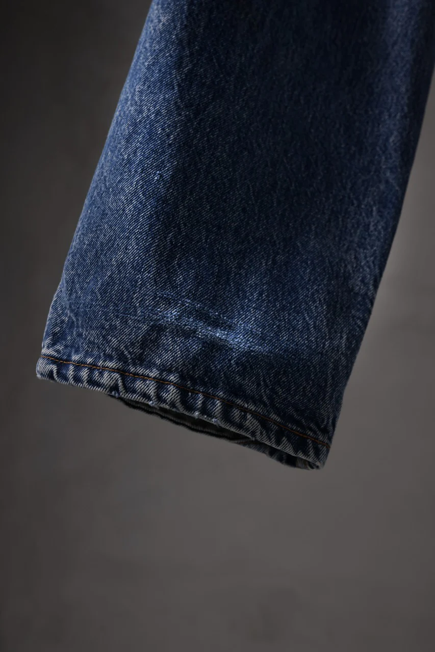 CHANGES RE50X VINTAGE LEVI’S-REMAKE DENIM PANTS (INDIGO #A) - Image 9
