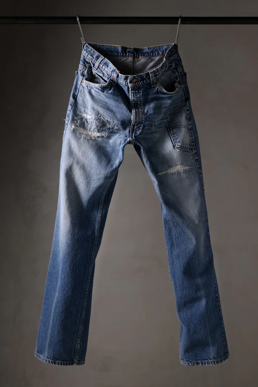 CHANGES RE50X VINTAGE LEVI’S-REMAKE DENIM PANTS (INDIGO #D)