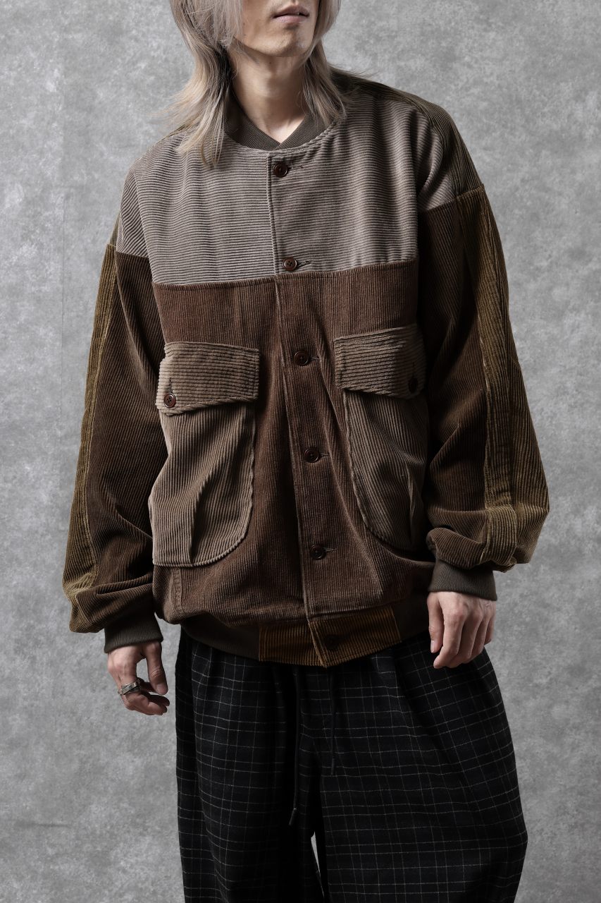 CHANGES REMAKE CORDUROY MA-1 JACKET (MULTI) - Image 16