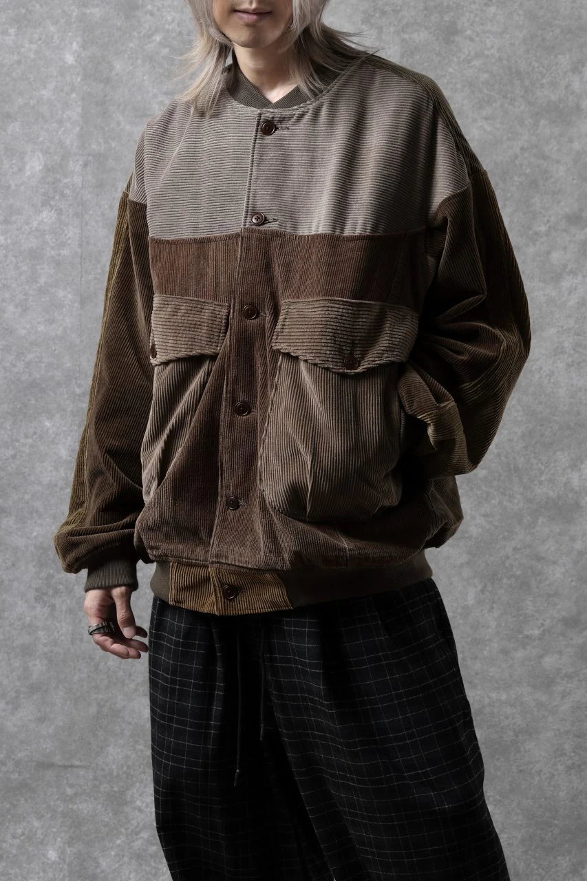 CHANGES REMAKE CORDUROY MA-1 JACKET (MULTI) - Image 17