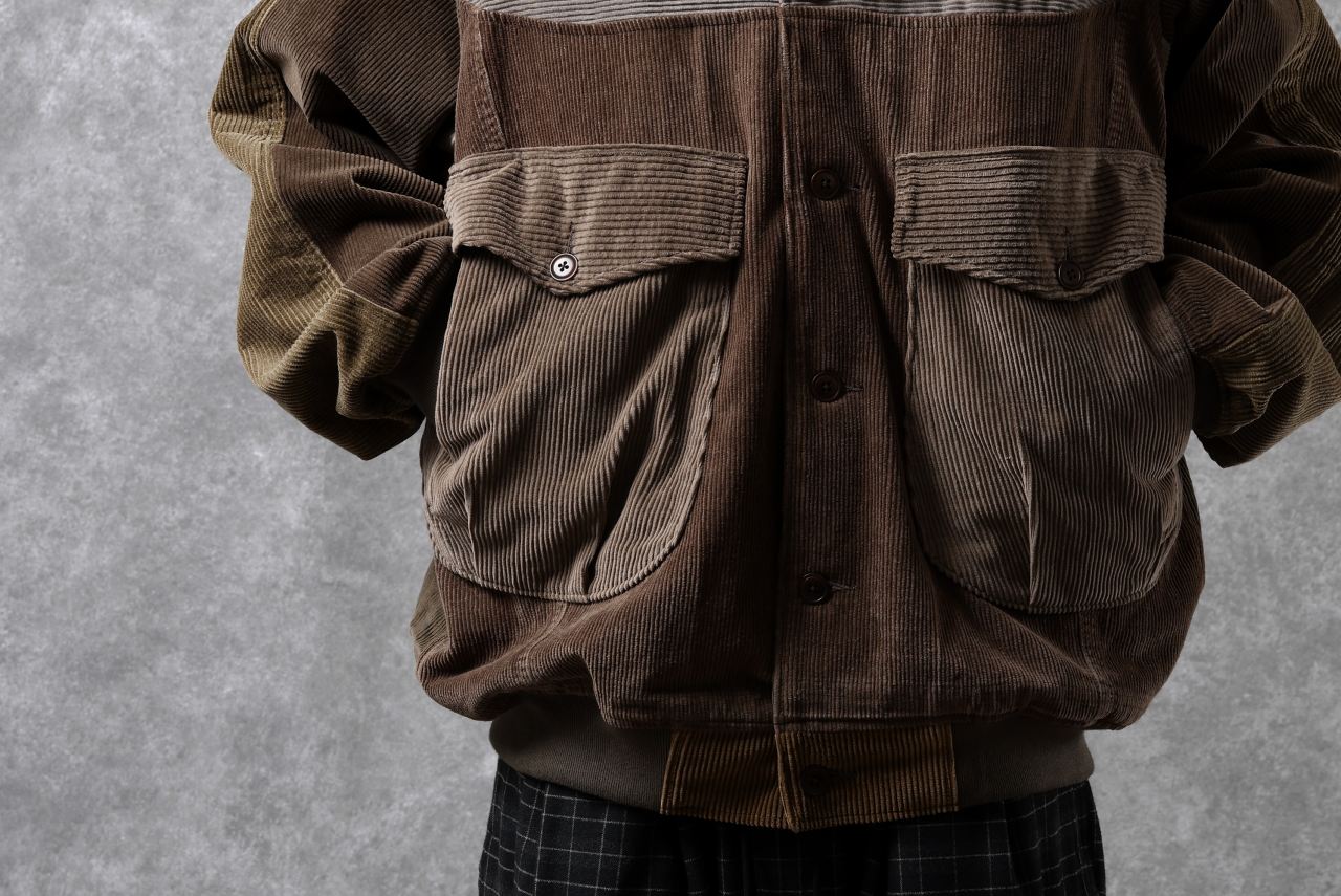 CHANGES REMAKE CORDUROY MA-1 JACKET (MULTI) - Image 23
