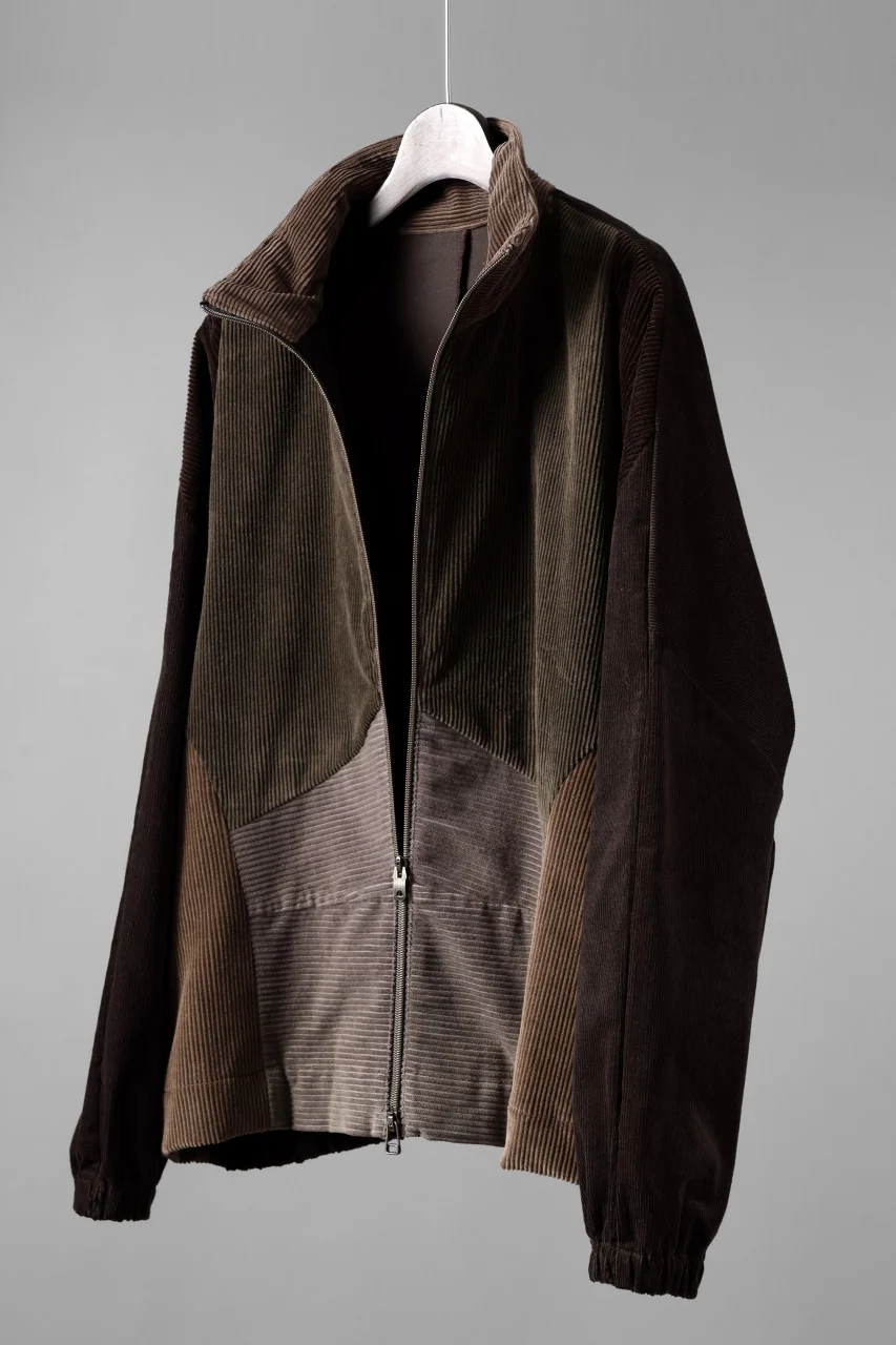 CHANGES REMAKE CORDUROY TRACK JACKET (MULTI #A) - Image 2